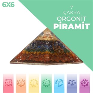 Çakra Orgonit Piramit (Küçük)